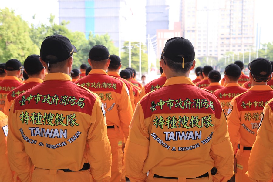 台中特搜隊花蓮救災慰勉暨重型搜救隊評測授旗--TSAI (6)