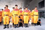 台中特搜隊花蓮救災慰勉暨重型搜救隊評測授旗--TSAI (2)