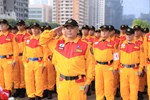 台中特搜隊花蓮救災慰勉暨重型搜救隊評測授旗--TSAI (3)