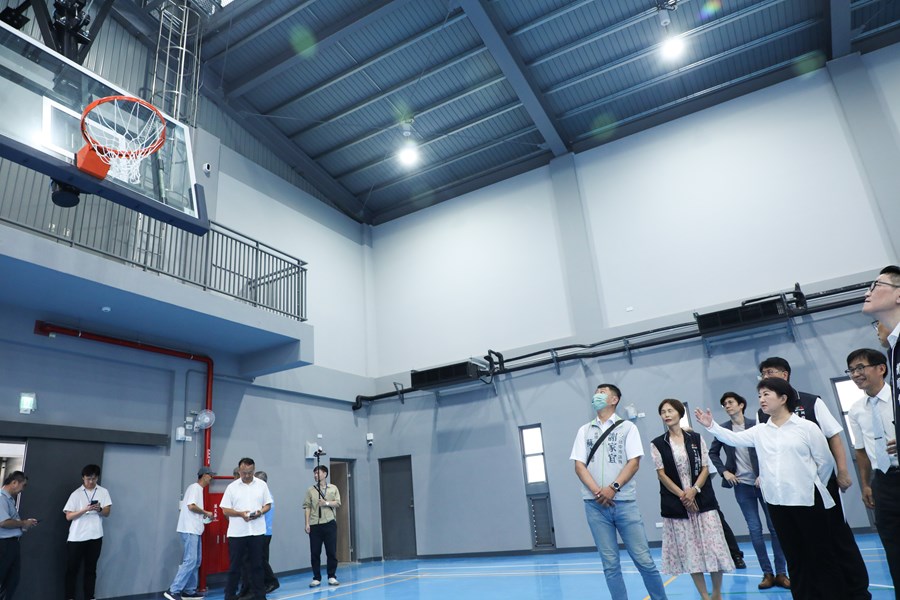 北屯區陳平國小體育館暨多功能市民活動中心落成典禮