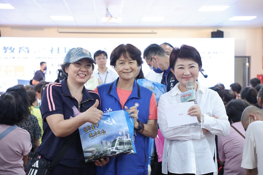 北屯區陳平國小體育館暨多功能市民活動中心落成典禮