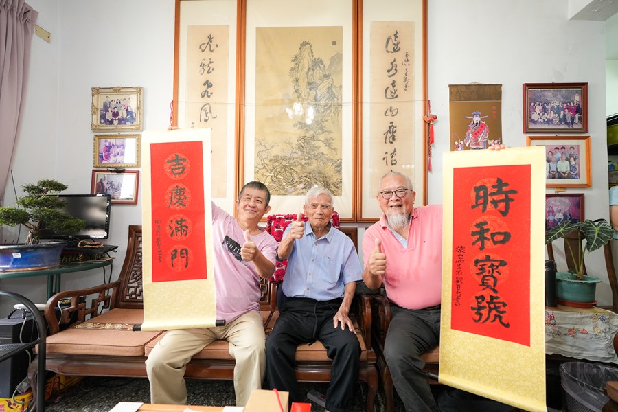 百歲人瑞劉百忠先生