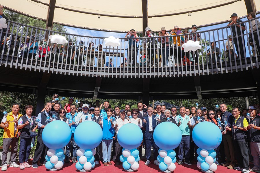 北屯區大坑觀音亭景觀休憩平台工程完工典禮