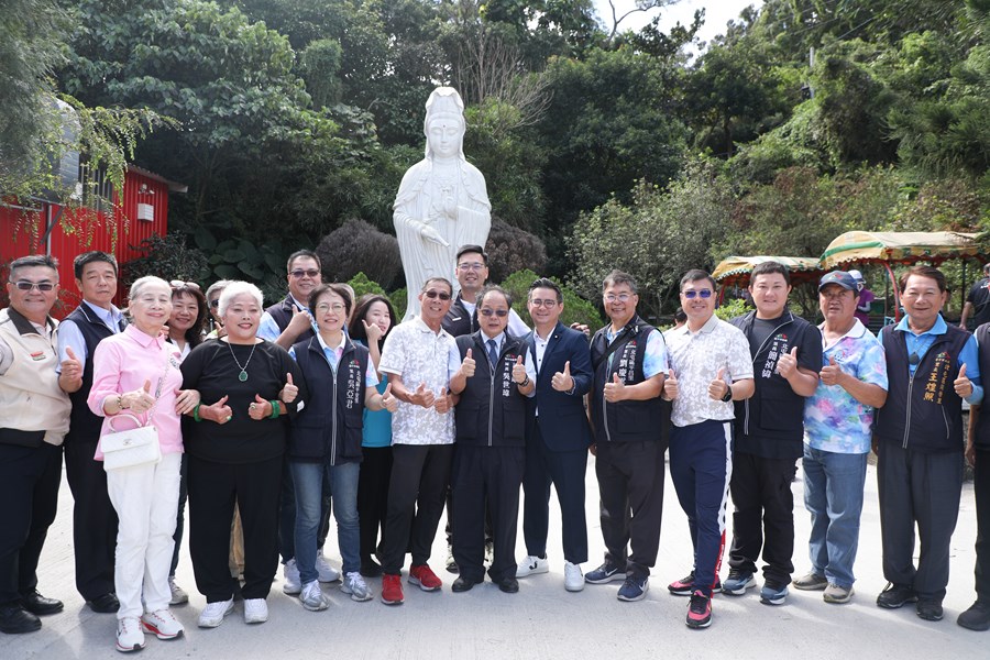 北屯區大坑觀音亭景觀休憩平台工程完工典禮