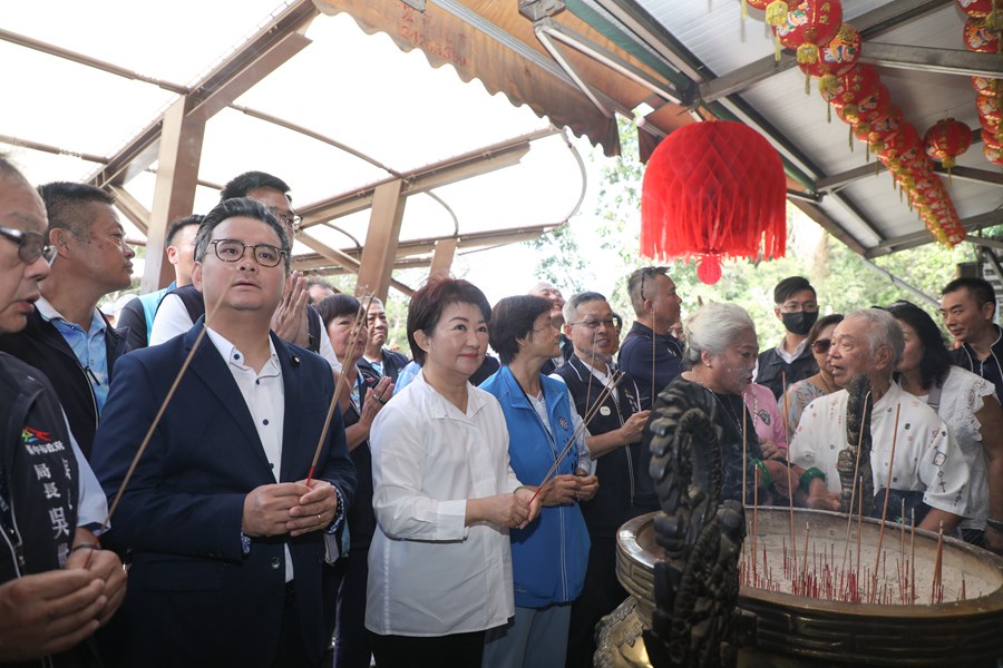 北屯區大坑觀音亭景觀休憩平台工程完工典禮