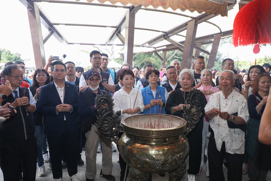 北屯區大坑觀音亭景觀休憩平台工程完工典禮