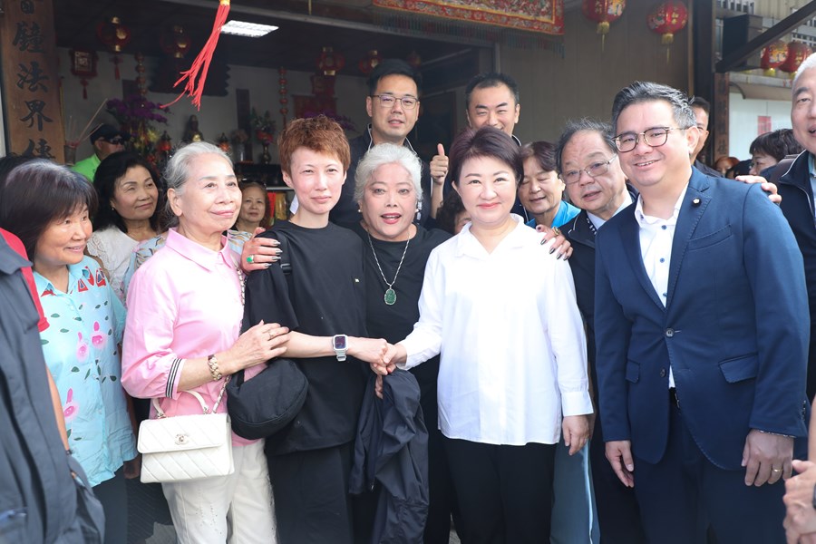 北屯區大坑觀音亭景觀休憩平台工程完工典禮