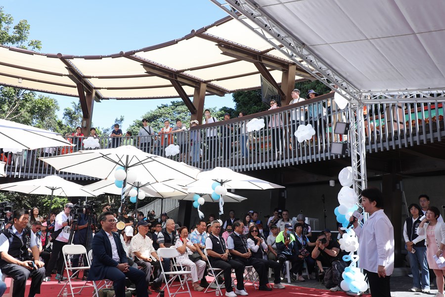 北屯區大坑觀音亭景觀休憩平台工程完工典禮
