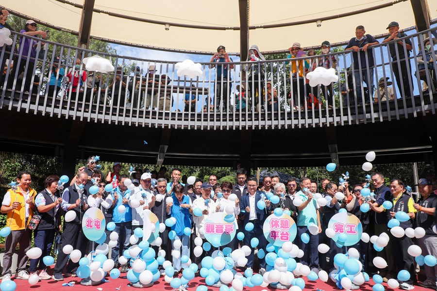 北屯區大坑觀音亭景觀休憩平台工程完工典禮