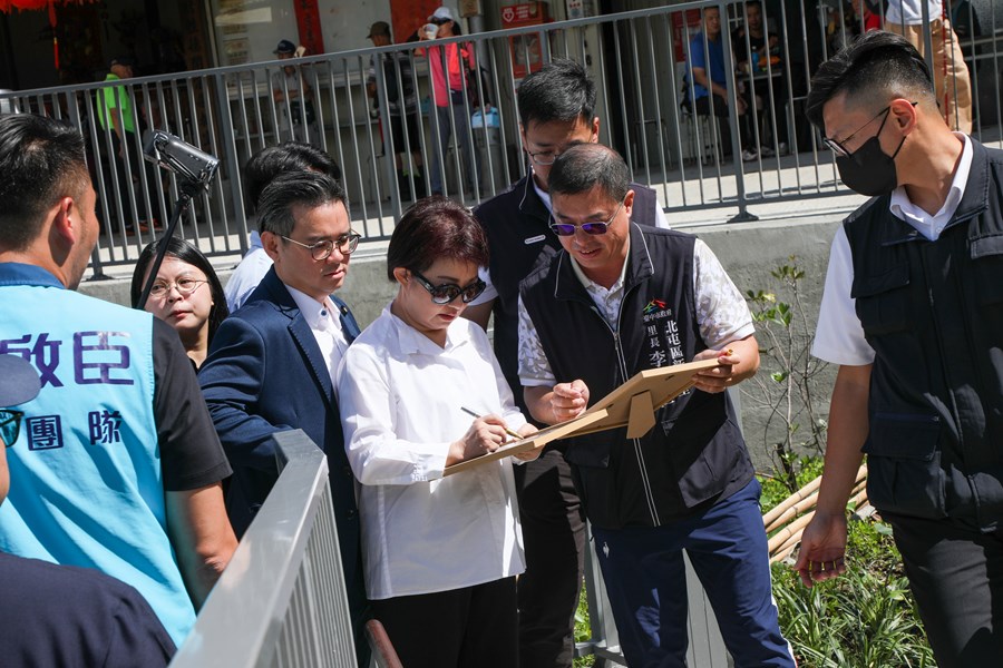 北屯區大坑觀音亭景觀休憩平台工程完工典禮