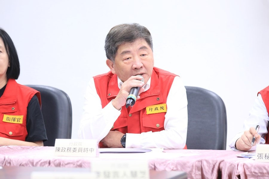 中央與地方非洲豬瘟前進應變所記者會--TSAI (5)