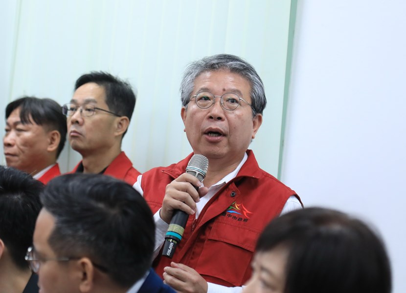 中央與地方非洲豬瘟前進應變所記者會--TSAI (8)