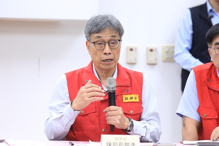 中央與地方非洲豬瘟前進應變所記者會--TSAI (10)