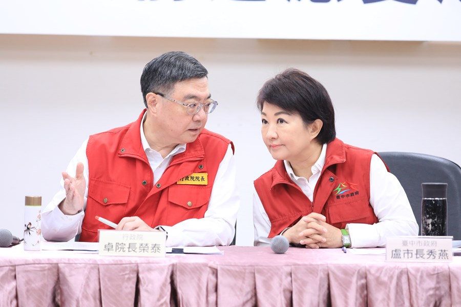 中央與地方非洲豬瘟前進應變所記者會--TSAI (3)