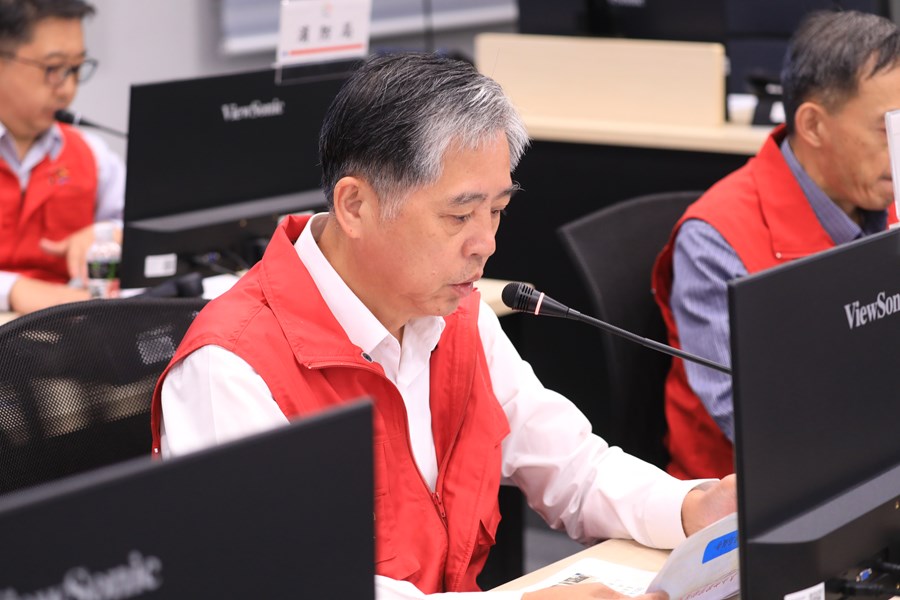 鳳凰颱風風災災害應變中心第三次工作會議--TSAI (6)