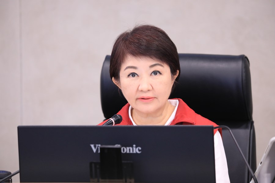 盧秀燕市長主持鳳凰颱風風災災害應變中心一級開設第一次工作會議--TSAI (1)