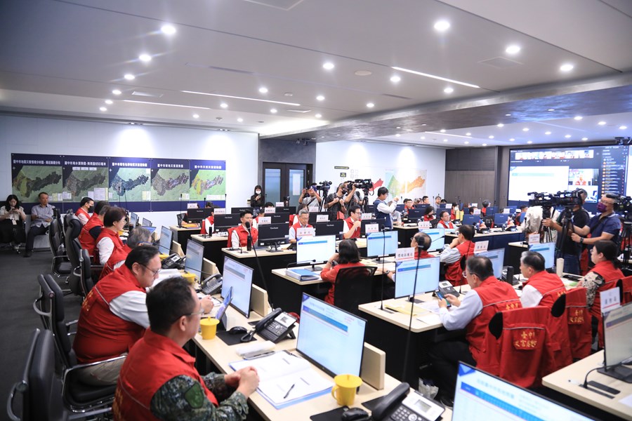 鳳凰颱風風災災害應變中心一級開設第一次工作會議--TSAI (4)