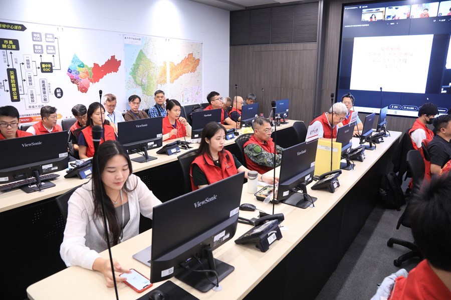 鳳凰颱風風災災害應變中心一級開設第二次工作會議--TSAI (9)