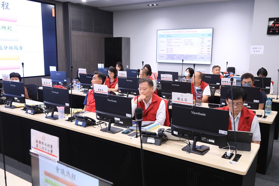 鳳凰颱風風災災害應變中心一級開設第二次工作會議--TSAI (10)