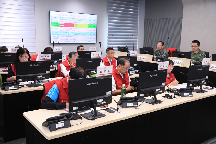 鳳凰颱風風災災害應變中心一級開設第二次工作會議--TSAI (11)