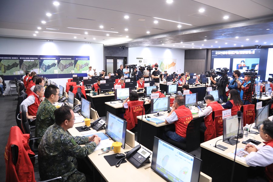 鳳凰颱風風災災害應變中心一級開設第二次工作會議--TSAI (14)