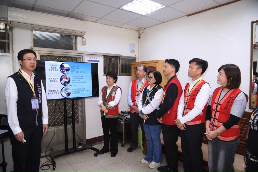 慰問竹林派出所 (14)