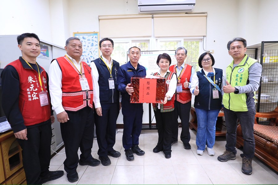 慰問桃山派出所及桃山社區活動中心 (1)