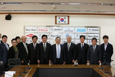 林市長拜會南韓奧委會主席 韓允諾全力支持輕艇、自由車列東亞青項目