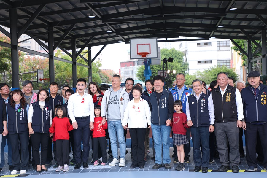 北區健行國小校園周邊通學道路及人行道改善工程完工典禮