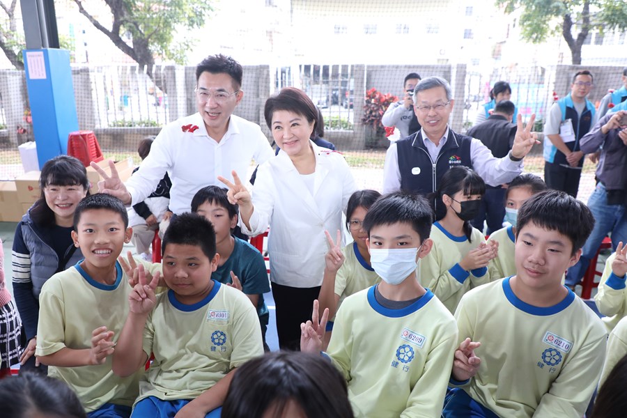 北區健行國小校園周邊通學道路及人行道改善工程完工典禮