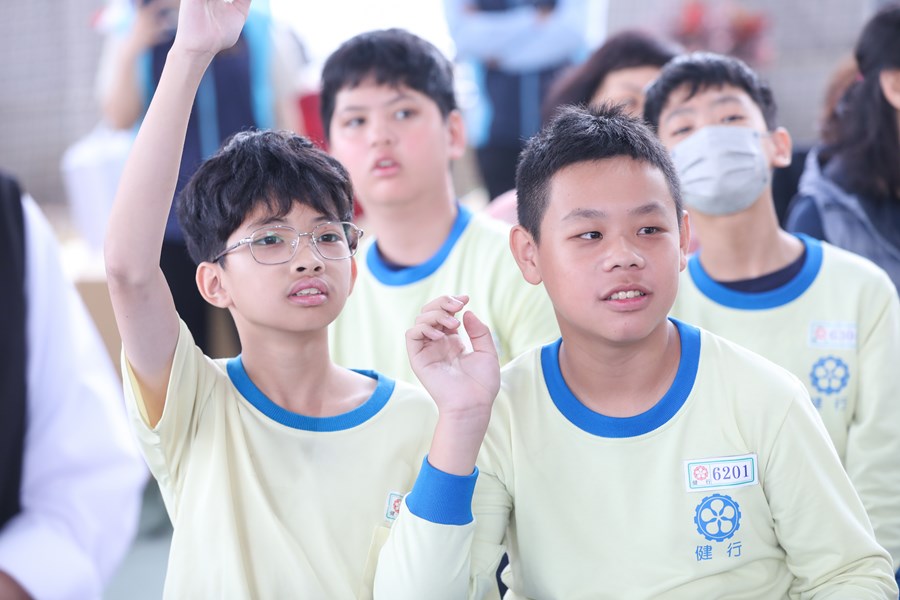 北區健行國小校園周邊通學道路及人行道改善工程完工典禮