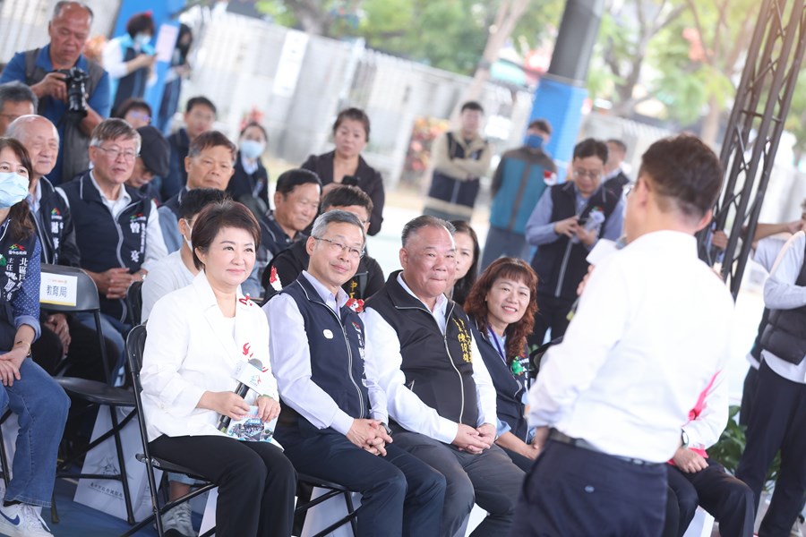 北區健行國小校園周邊通學道路及人行道改善工程完工典禮