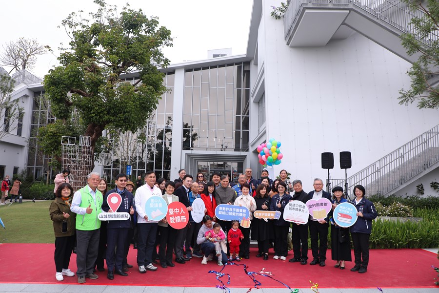 東勢區「許良宇圖書館」開館啓用典禮