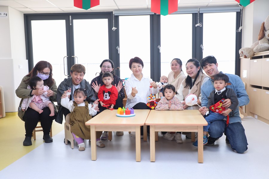 公設民營太平長億托嬰中心開幕典禮