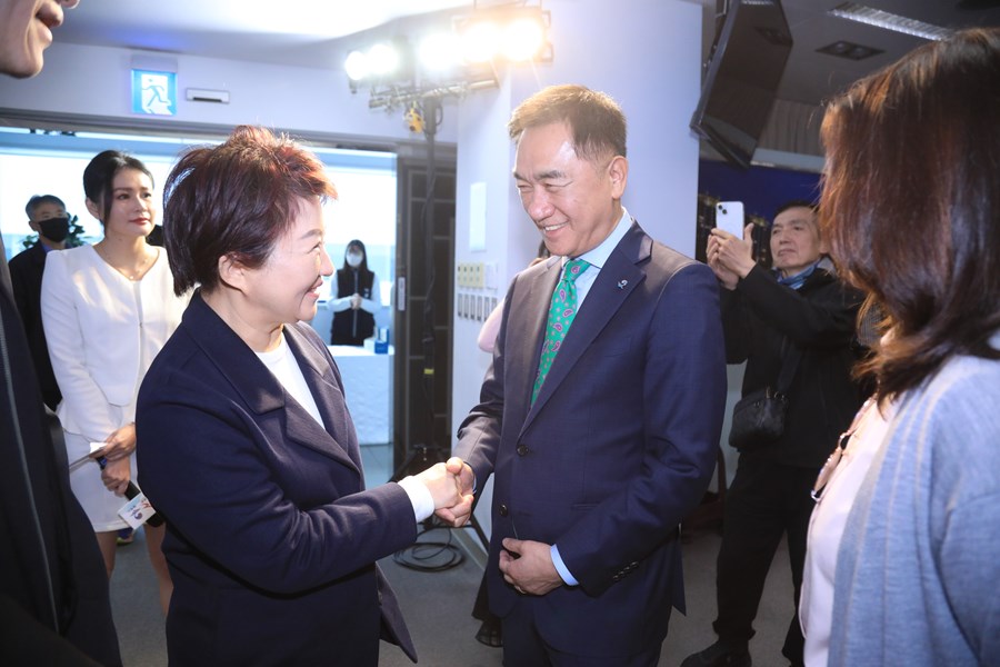 韓國京畿道平澤市鄭長善市長一行蒞府簽署友好交流備忘錄--TSAI (11)