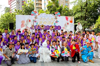 台中花都藝術節「花現藝術踩街遊行」與「百年花都街頭匯演」記者會