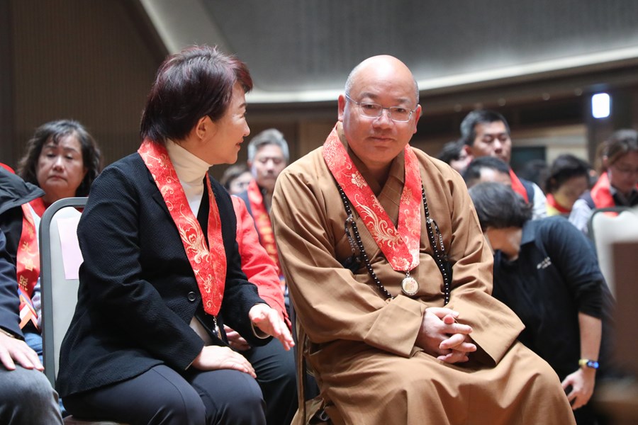 「佛光緣美術館台中館」新館啟用暨「傳燈六十．百年仰望—星雲大師一筆字書法紀念特展」開幕式