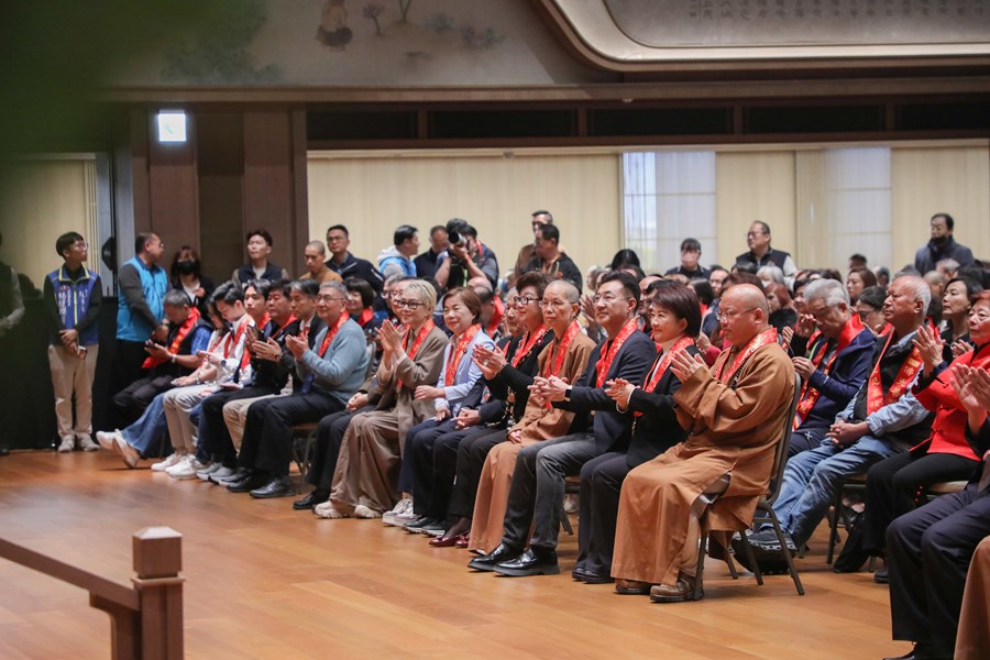 「佛光緣美術館台中館」新館啟用暨「傳燈六十．百年仰望—星雲大師一筆字書法紀念特展」開幕式