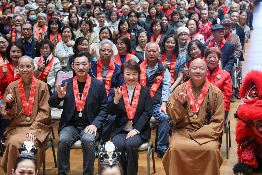 「佛光緣美術館台中館」新館啟用暨「傳燈六十．百年仰望—星雲大師一筆字書法紀念特展」開幕式