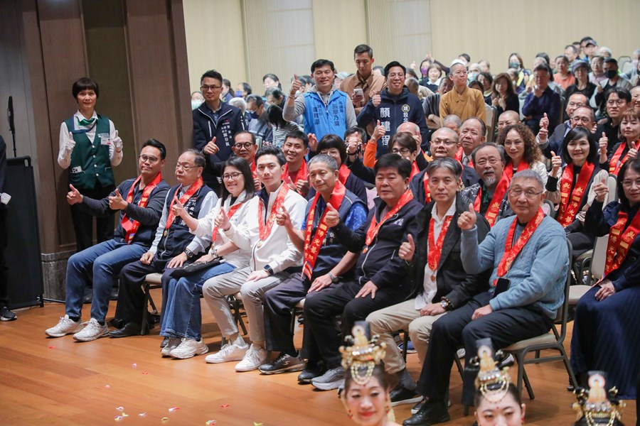 「佛光緣美術館台中館」新館啟用暨「傳燈六十．百年仰望—星雲大師一筆字書法紀念特展」開幕式