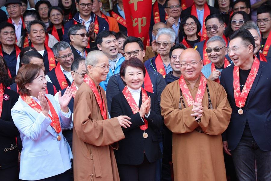 「佛光緣美術館台中館」新館啟用暨「傳燈六十．百年仰望—星雲大師一筆字書法紀念特展」開幕式