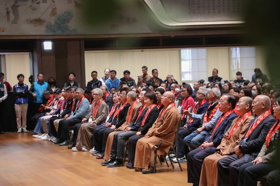 「佛光緣美術館台中館」新館啟用暨「傳燈六十．百年仰望—星雲大師一筆字書法紀念特展」開幕式