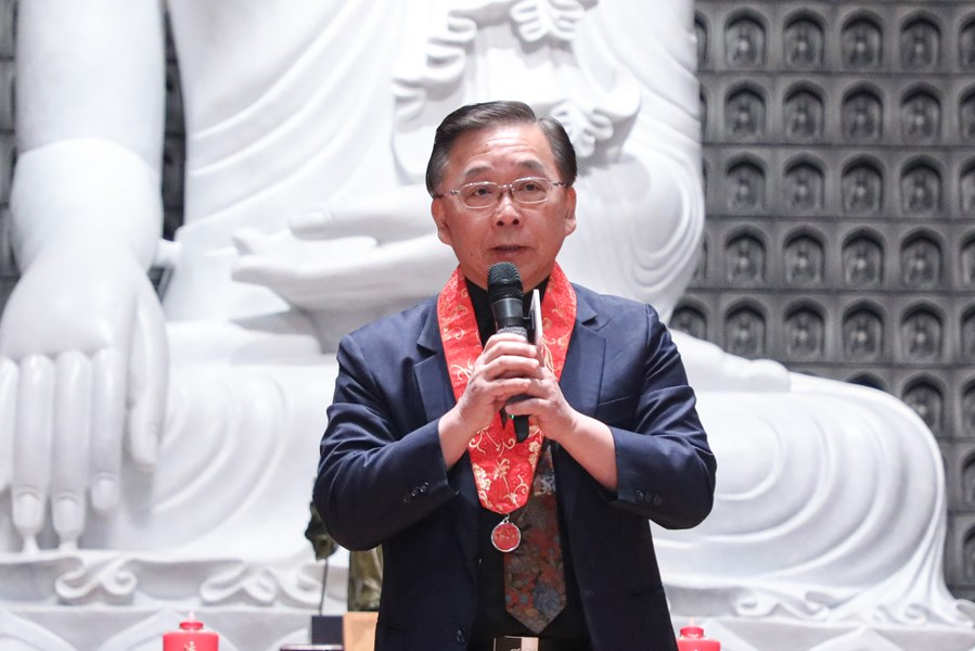 「佛光緣美術館台中館」新館啟用暨「傳燈六十．百年仰望—星雲大師一筆字書法紀念特展」開幕式