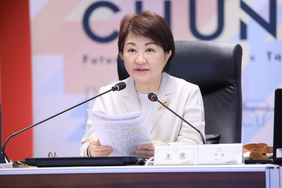 盧秀燕市長主持市政會議--TSAI (2)