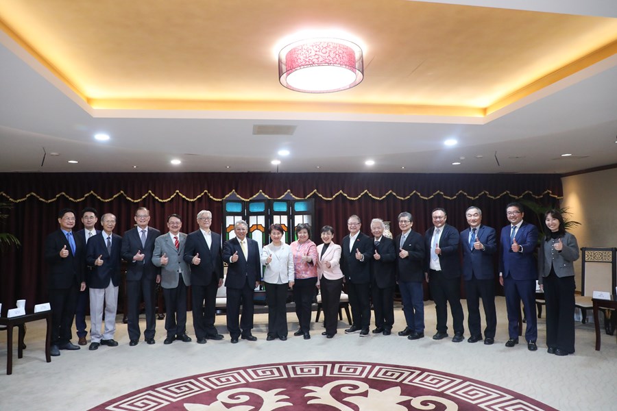 「社團法人對外關係協會」令狐榮達會長偕理監事等幹部 蒞府拜會