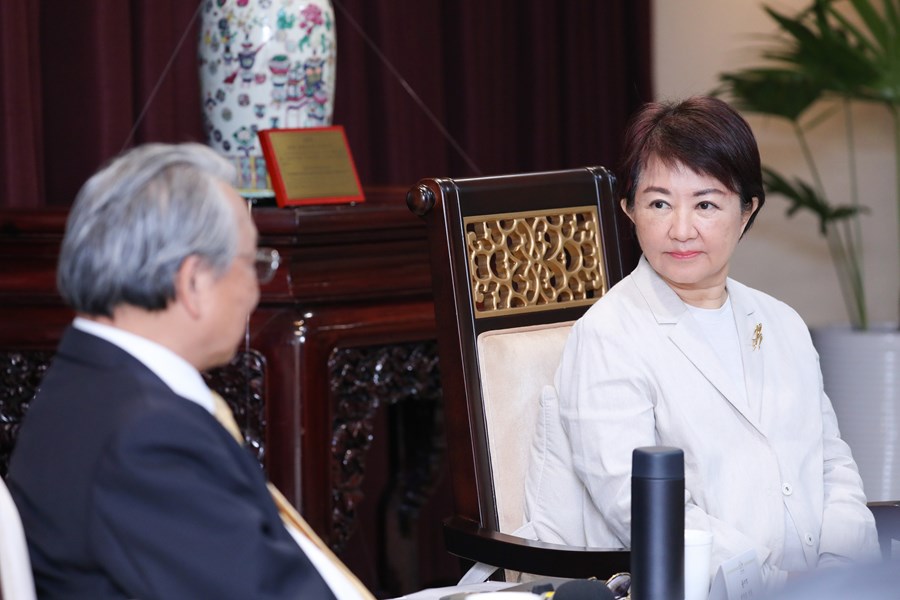 「社團法人對外關係協會」令狐榮達會長偕理監事等幹部 蒞府拜會