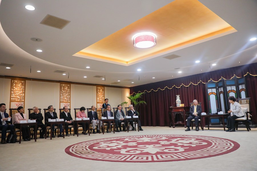 「社團法人對外關係協會」令狐榮達會長偕理監事等幹部 蒞府拜會