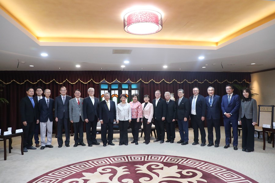 「社團法人對外關係協會」令狐榮達會長偕理監事等幹部 蒞府拜會