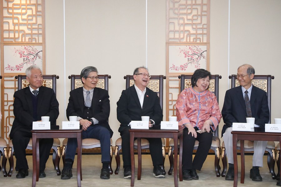 「社團法人對外關係協會」令狐榮達會長偕理監事等幹部 蒞府拜會