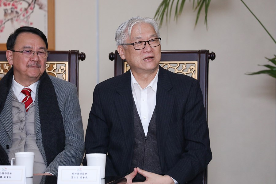 「社團法人對外關係協會」令狐榮達會長偕理監事等幹部 蒞府拜會